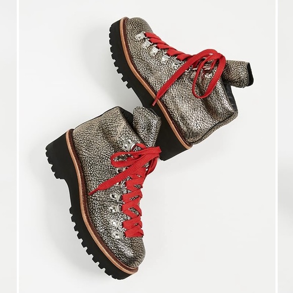 Jeffrey Campbell explorer wedged hiking boots - Picture 2 of 4